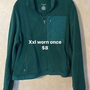 Tek Gear Forest Green Fleece Jacket